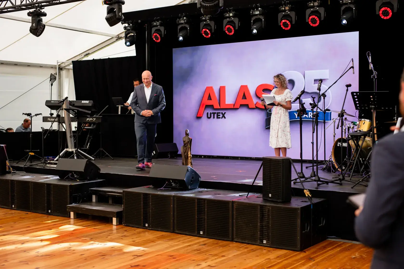 hala namiotowa z ekranem LED na event firmowy Śląsk