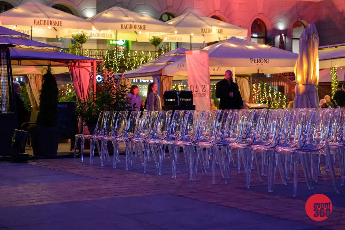 Wynajem krzeseł Ghost Rent360