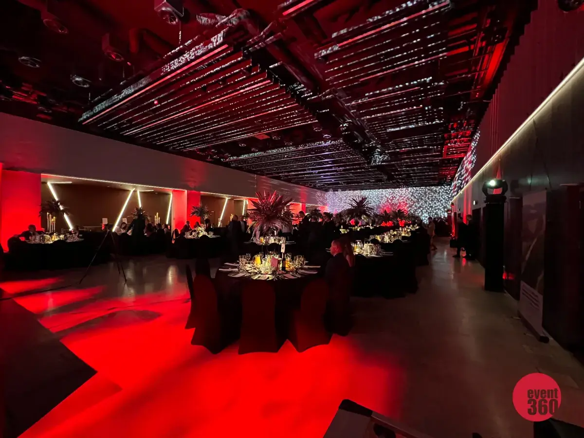 Wynajem obrusów okrągłych czarnych rent360