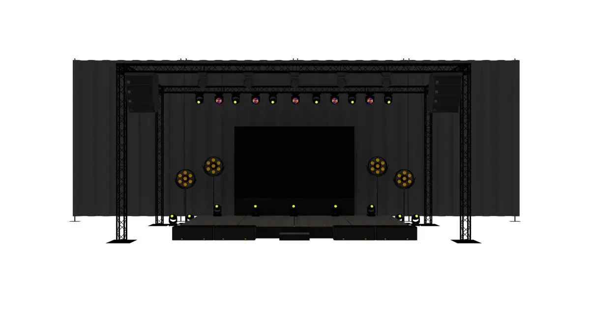 Pakiet Konferencyjny Nr2 - Podest 8x4