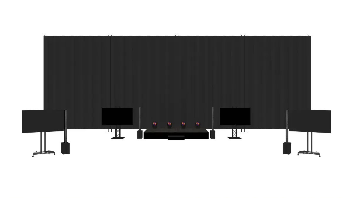 Pakiet Konferencyjny Nr5 - Podest 4x3