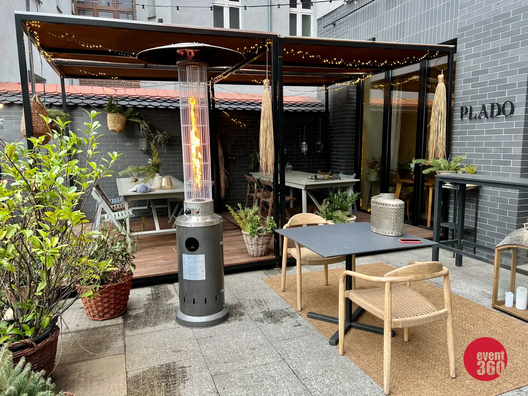 Parasol grzewczy rent360